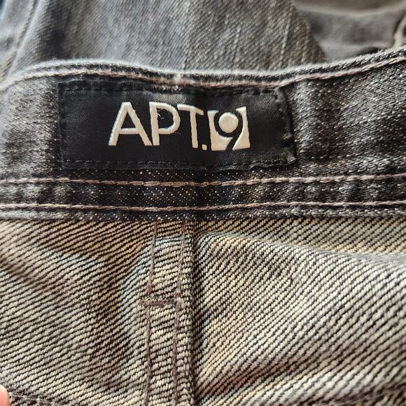 APT 9 VTG Jeans Mens 30/30 (Measure 30 x 29) Lt Black Slim Straight 100% Cotton - Picture 4 of 10